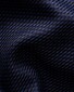 Eton Luxury Organic Cotton King Twill Houndstooth Texture Overhemd Dark Navy