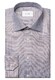 Eton Luxury Organic Cotton King Twill Houndstooth Texture Overhemd Oranje