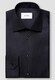 Eton Luxury Organic Cotton King Twill Houndstooth Texture Shirt Black