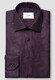 Eton Luxury Organic Cotton King Twill Houndstooth Texture Shirt Dark Purple