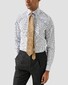 Eton Luxury Organic Supima Cottom 120 Poplin Multi Stripe Overhemd Blauw