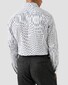 Eton Luxury Organic Supima Cottom 120 Poplin Multi Stripe Overhemd Blauw