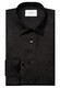 Eton Luxury Silk Twill Mother of Pearl Buttons Overhemd Zwart