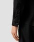Eton Luxury Silk Twill Mother of Pearl Buttons Overhemd Zwart