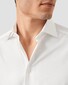 Eton Luxury Supima 120 Organic Cotton Twill Mother of Pearl Buttons Overhemd Wit