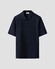 Eton Luxury Uni Cotton Filo di Scozia Piqué Jersey Polo Navy