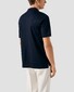 Eton Luxury Uni Cotton Filo di Scozia Piqué Jersey Polo Navy