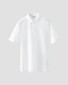 Eton Luxury Uni Cotton Filo di Scozia Piqué Jersey Polo Wit