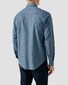 Eton Mélange Button-Down Italian Woven Lightweight Denim Overhemd Light Denim Blue