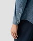 Eton Mélange Button-Down Italian Woven Lightweight Denim Overhemd Light Denim Blue