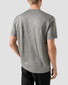 Eton Merino Wool Tencel Jersey Faux-Uni Crew Neck T-Shirt Grijs