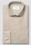 Eton Micro Check Signature Flanel Overhemd Beige