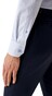 Eton Micro Check Signature Twill Overhemd Licht Blauw