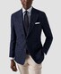 Eton Micro Pattern Signature Poplin Overhemd Blauw