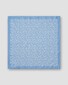 Eton Mini Floral Cotton Silk Bandana Sjaal Licht Blauw