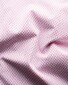 Eton Mini Pattern Four-Way Stretch Overhemd Roze