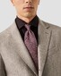 Eton Multi Check Ultra-Soft Luxury Super 120s Merino Wool Overhemd Donker Rood