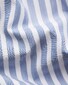 Eton Multi Micro Stripes Luxury Organic Supima Cotton 120 Twill Overhemd Blauw