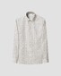 Eton Multi Tile Pattern Soft Touch Cotton Tencel Overhemd Lichtblauw-Multi