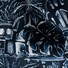Eton Nature and Architecture Fantasy Linnen Overhemd Donker Blauw