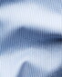 Eton Organic Cotton Fine Stripe Pattern Supima 120 Fine Poplin Overhemd Licht Blauw