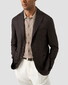 Eton Organic Cotton Luxury Striped Texture Polo Beige