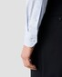 Eton Organic Cotton Signature Dobby Overhemd Licht Blauw