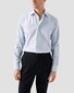 Eton Organic Cotton Signature Dobby Overhemd Licht Blauw