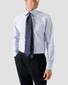 Eton Organic Cotton Signature Dobby Overhemd Licht Blauw