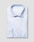 Eton Organic Cotton Signature Dobby Overhemd Licht Blauw