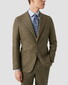 Eton Organic Cotton Signature Twill Paisley Contrast Details Overhemd Licht Blauw