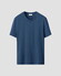 Eton Organic Supima Cotton Uni Single Jersey T-Shirt Blauw