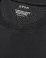 Eton Organic Supima Cotton Uni Single Jersey T-Shirt Zwart