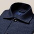 Eton Overshirt Cotton Wool Cashmere Donker Blauw