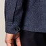Eton Overshirt Cotton Wool Cashmere Donker Blauw