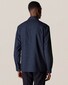 Eton Overshirt Cotton Wool Cashmere Donker Blauw