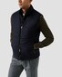 Eton Padded Wool Faux-Uni Body-Warmer Navy