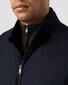 Eton Padded Wool Faux-Uni Body-Warmer Navy