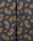 Eton Paisley Fantasy Pattern Stropdas Donker Blauw-Multi