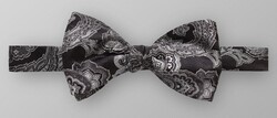 Eton Paisley Strikje Ready Tied Zwart