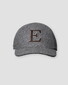 Eton Patch Wool Baseball Cap Dark Gray