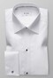 Eton Piqué Black Tie Shirt Overhemd Wit