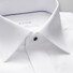 Eton Piqué Black Tie Shirt Overhemd Wit