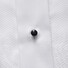 Eton Piqué Black Tie Shirt Overhemd Wit