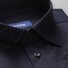 Eton Piqué Long Sleeve Poloshirt Overhemd Donker Blauw Melange