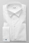 Eton Piqué White Tie Shirt Overhemd Wit