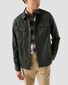 Eton Plaid Check Ultrasoft Feel Flanel Button-Down Overhemd Navy-Multi