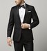 Eton Plissé Black Tie Overhemd Wit
