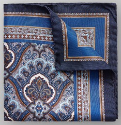Eton Pochet Donker Blauw