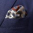 Eton Pochet Donker Bruin Melange